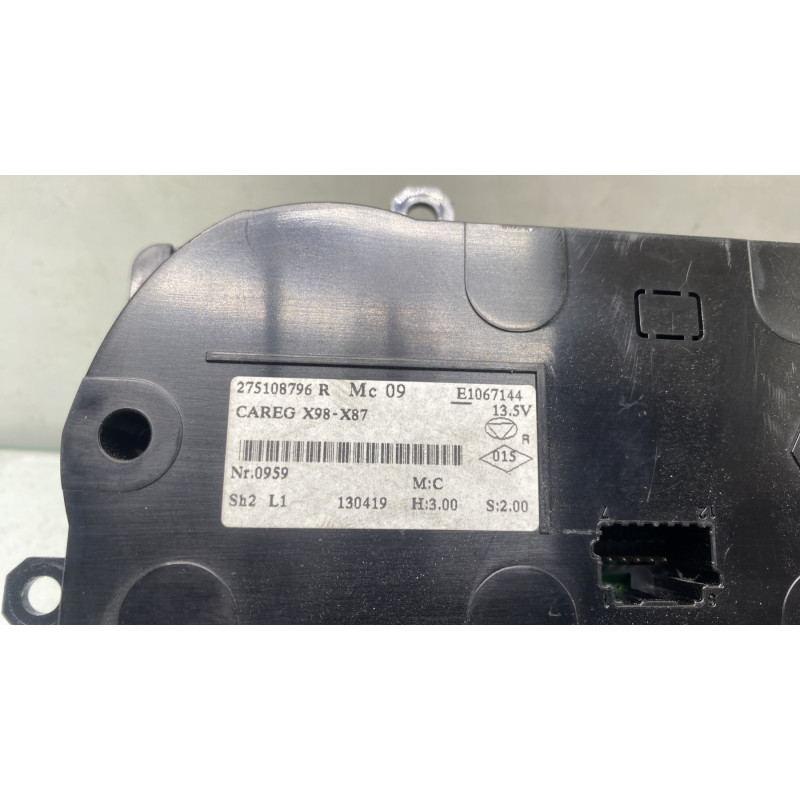 Commande chauffage RENAULT CLIO 4 Photo n°4