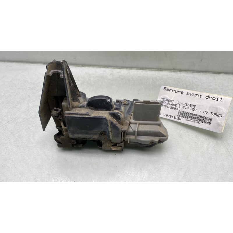 Serrure avant droit PEUGEOT 307 Photo n°4