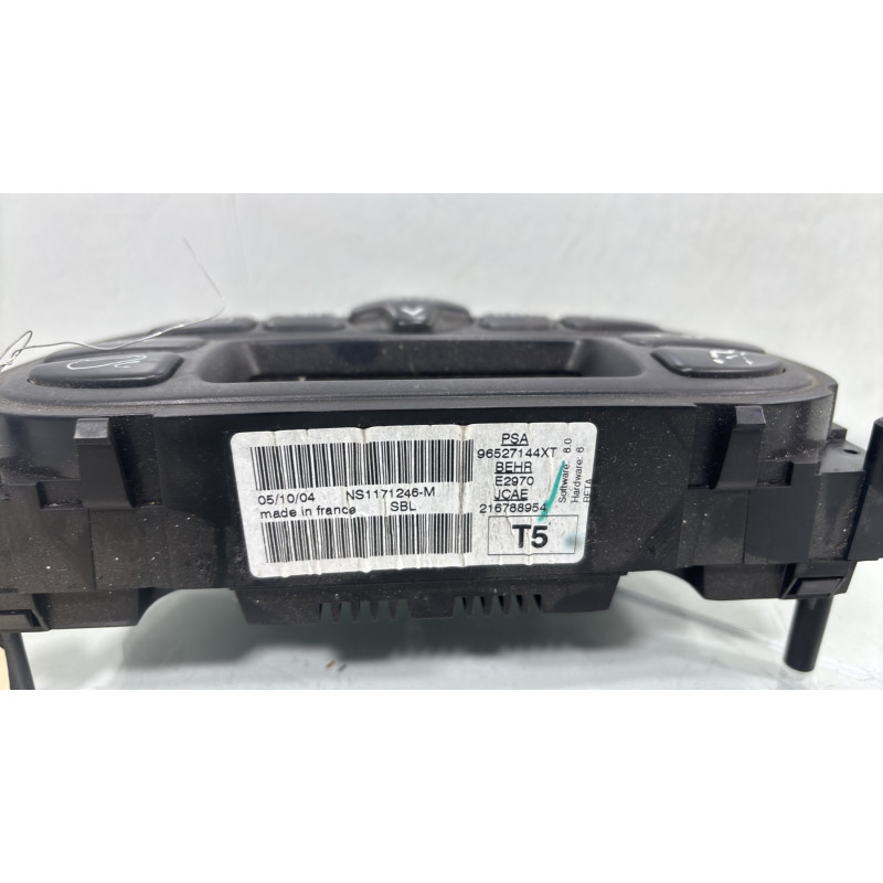 Commande chauffage PEUGEOT 307 Photo n°5