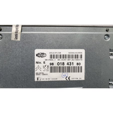 Autoradio d'origine PEUGEOT 208 1