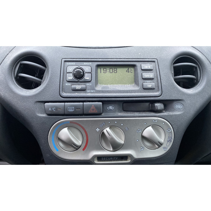 Commande chauffage TOYOTA YARIS 1 Photo n°20