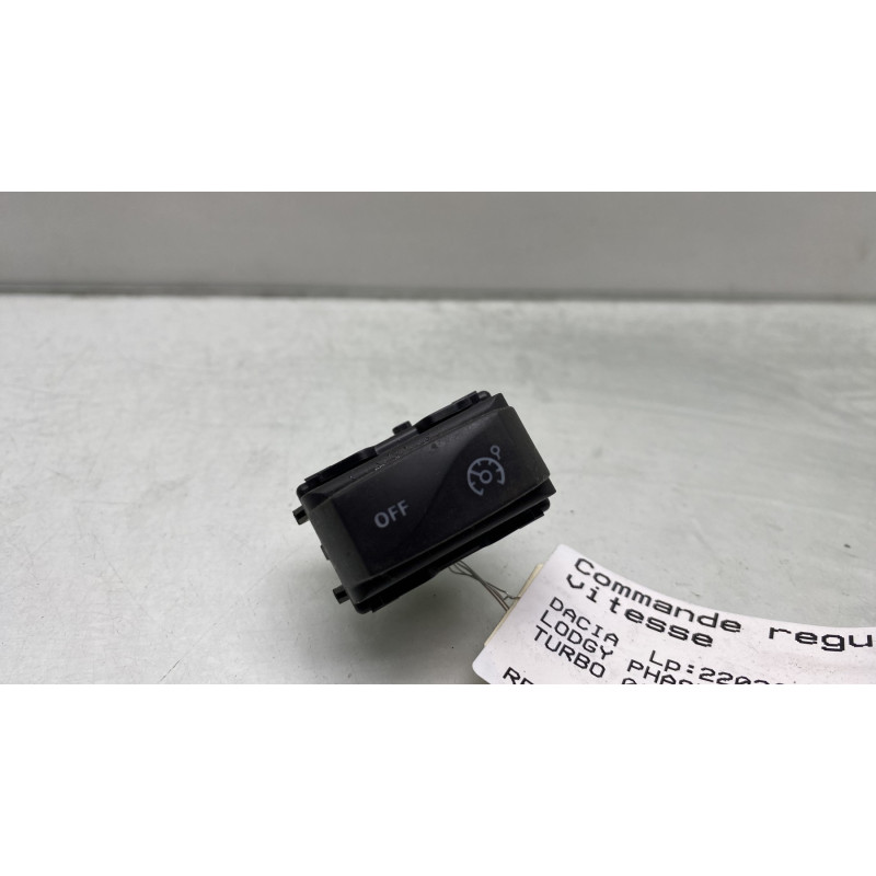 Commande regulateur vitesse DACIA LODGY Photo n°1