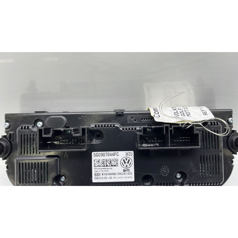 Commande chauffage VOLKSWAGEN GOLF 8 Photo n°3