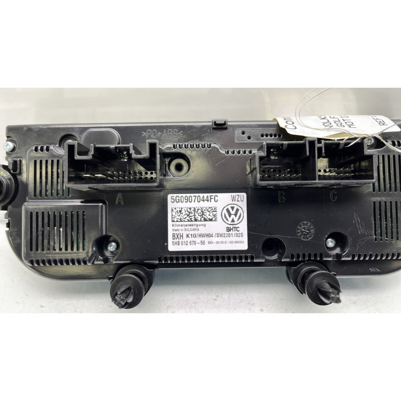 Commande chauffage VOLKSWAGEN GOLF 8 Photo n°4