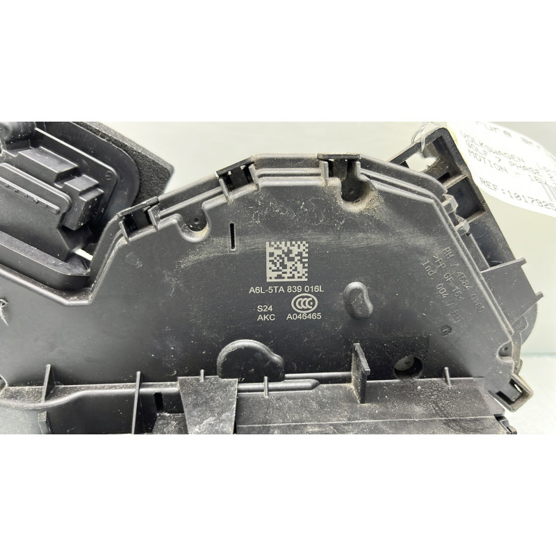 Serrure arriere droit VOLKSWAGEN GOLF 8 Photo n°2