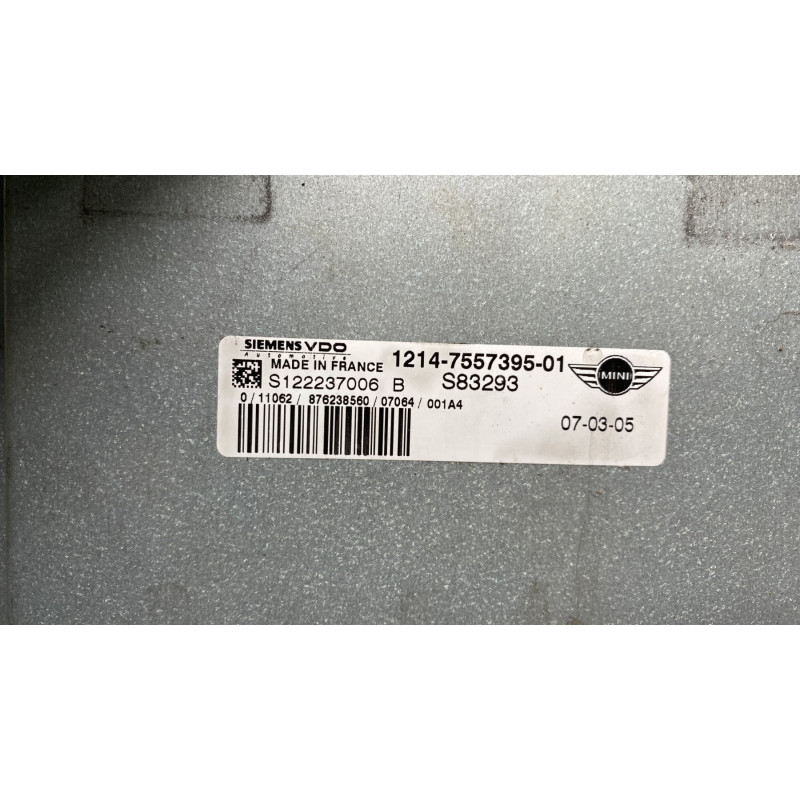 Calculateur moteur MINI MINI 1 R52 Photo n°3