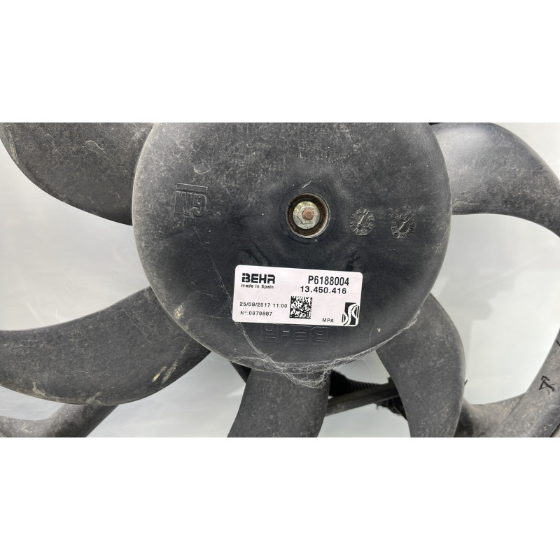 Moto ventilateur radiateur OPEL CORSA E Photo n°6
