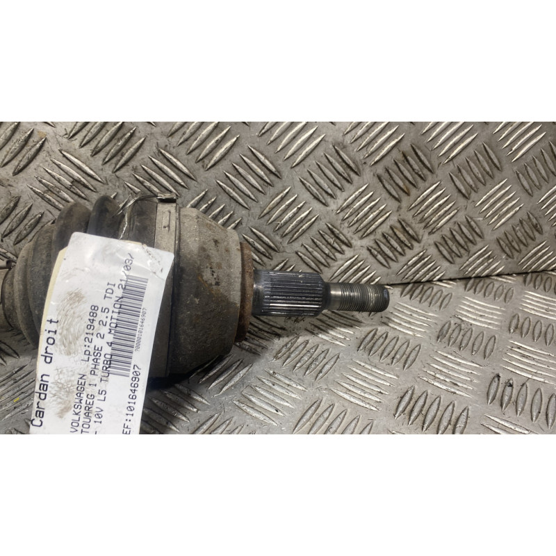 Cardan droit (transmission) VOLKSWAGEN TOUAREG 1 Photo n°4
