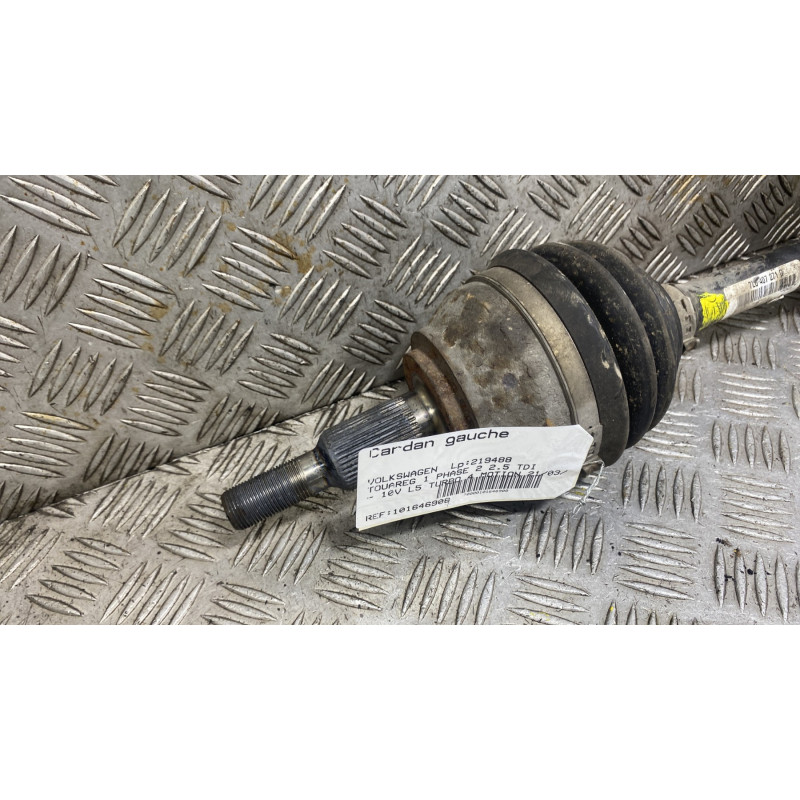 Cardan gauche (transmission) VOLKSWAGEN TOUAREG 1 Photo n°2