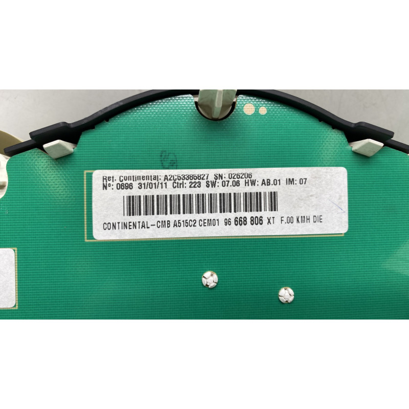 Compteur CITROEN C3 2 Photo n°4