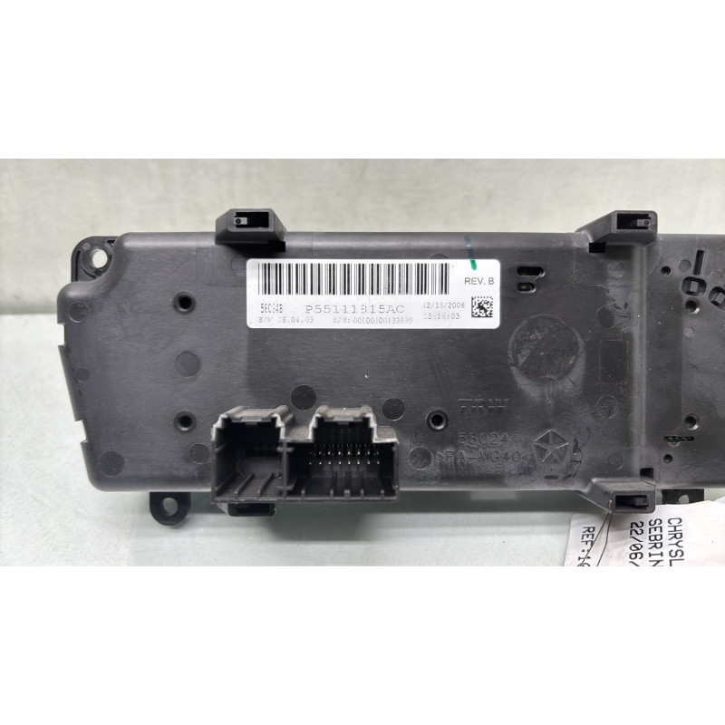 Commande chauffage CHRYSLER SEBRING 2 Photo n°3