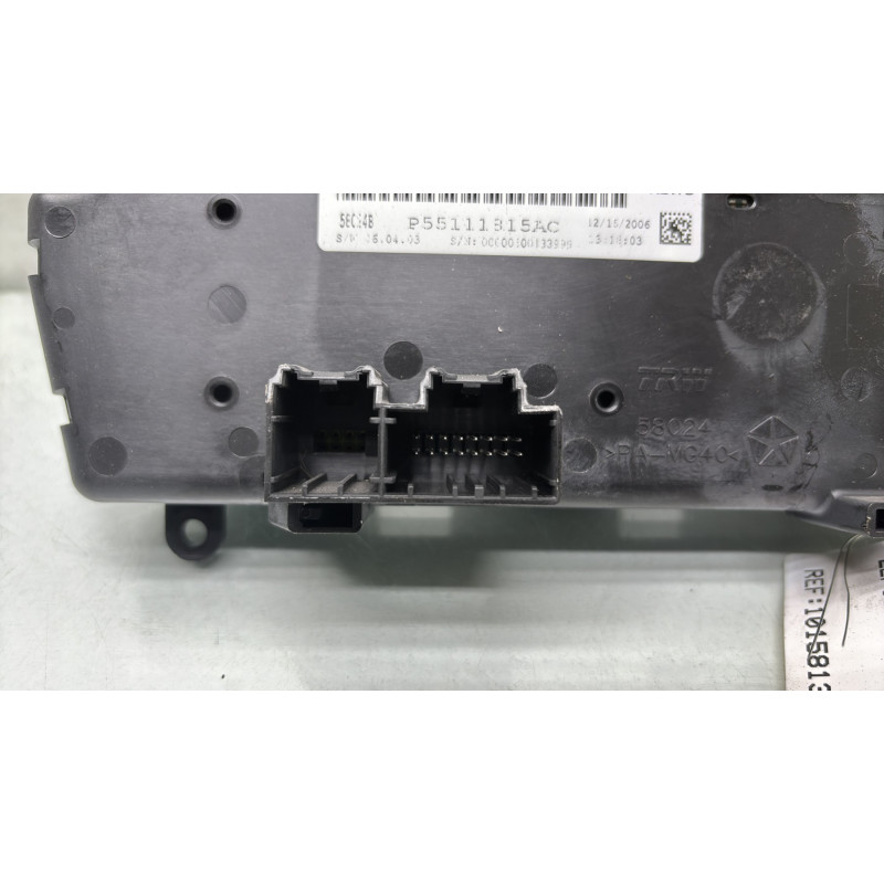 Commande chauffage CHRYSLER SEBRING 2 Photo n°4