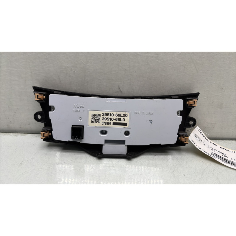 Commande chauffage SUZUKI SWIFT 4 Photo n°2