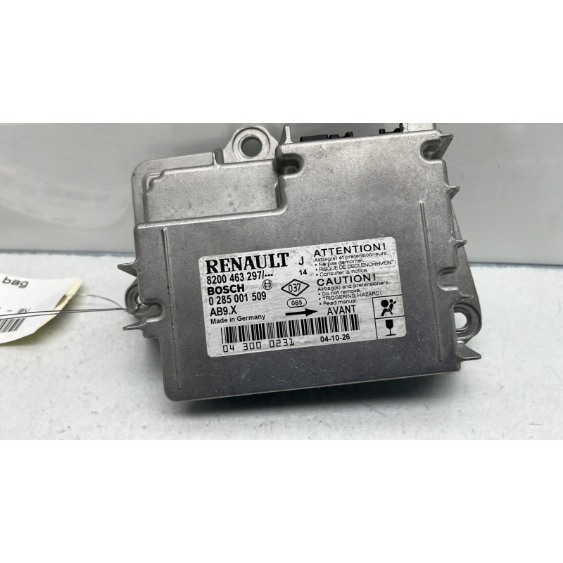 Boitier air bag RENAULT MODUS Photo n°2