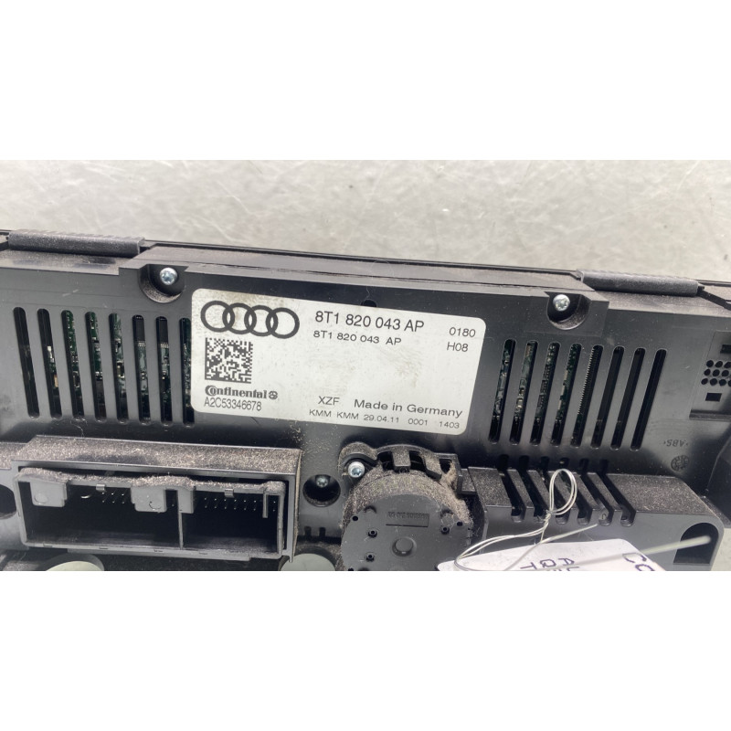 Commande chauffage AUDI Q5 1 Photo n°3
