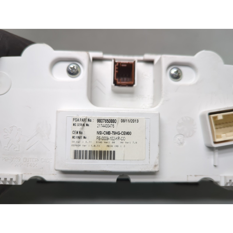 Compteur PEUGEOT 308 2 Photo n°4