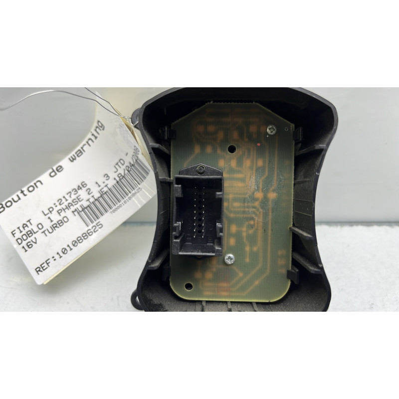 Bouton de warning FIAT DOBLO 1 Photo n°3