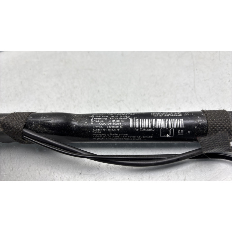 Pretensionneur de ceinture avant droit OPEL MERIVA B Photo n°5