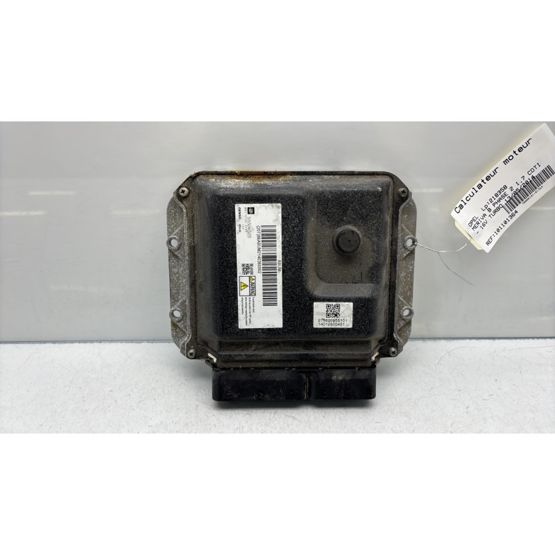 Calculateur moteur OPEL MERIVA B Photo n°1