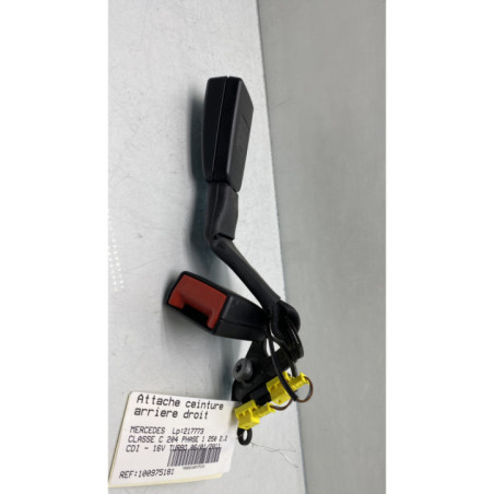 Attache ceinture arriere droit MERCEDES CLASSE C 204 Photo n°1