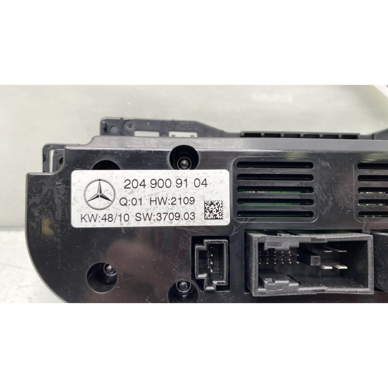 Commande chauffage MERCEDES CLASSE C 204 Photo n°3