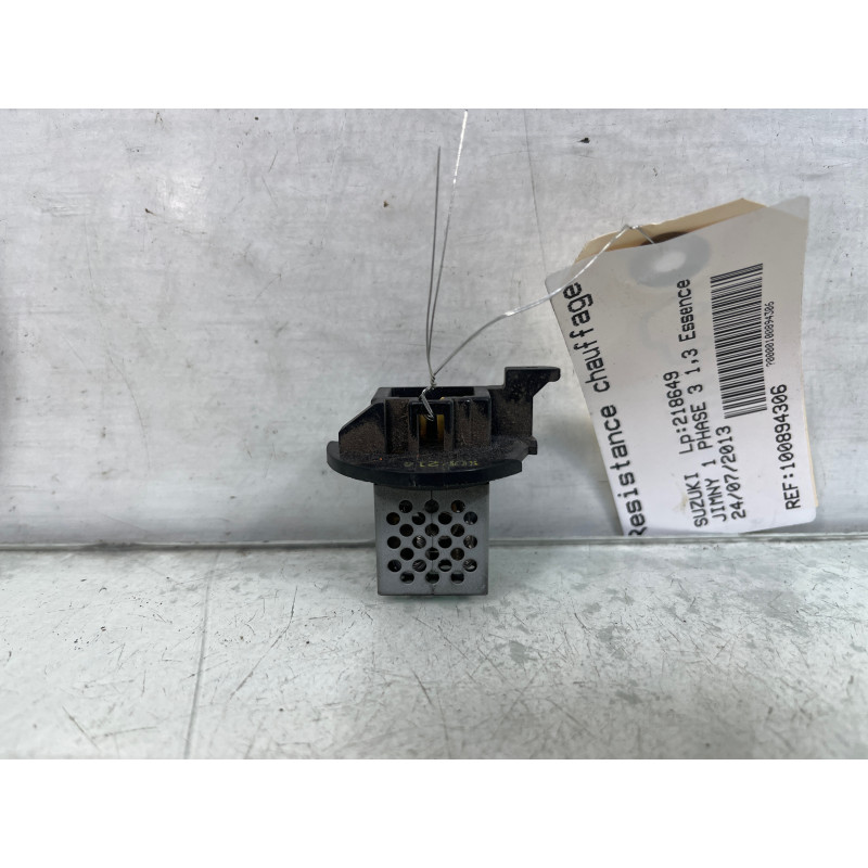 Resistance chauffage SUZUKI JIMNY 1 Photo n°3