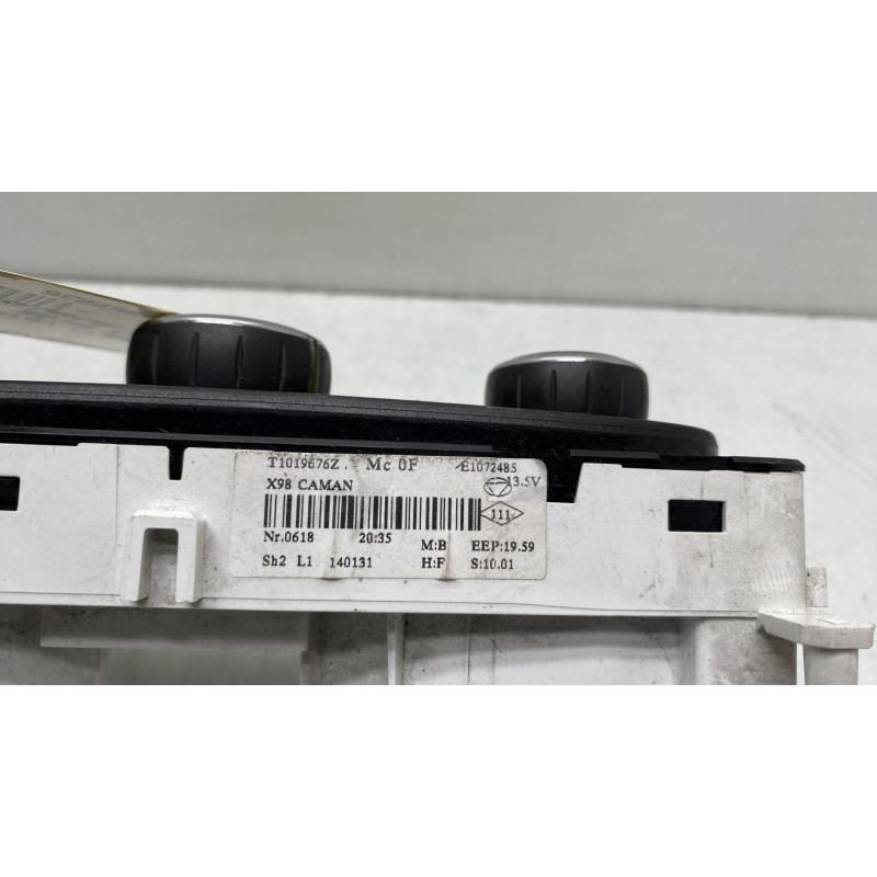 Commande chauffage RENAULT CLIO 4 Photo n°4