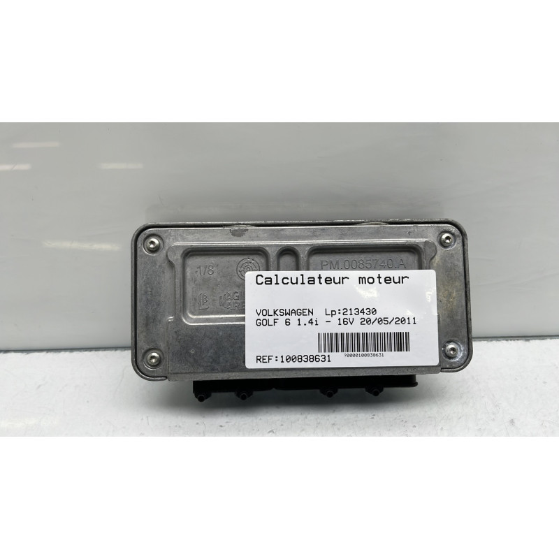 Calculateur moteur VOLKSWAGEN GOLF 6 Photo n°4