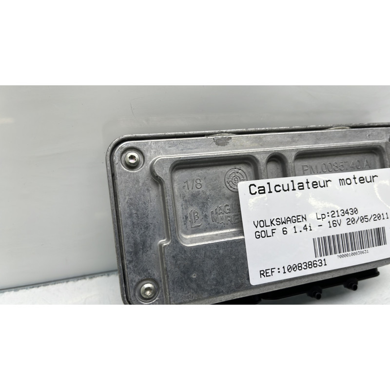 Calculateur moteur VOLKSWAGEN GOLF 6 Photo n°5