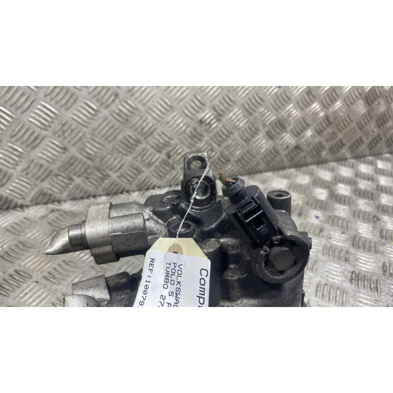 Compresseur clim VOLKSWAGEN POLO 5 Photo n°3