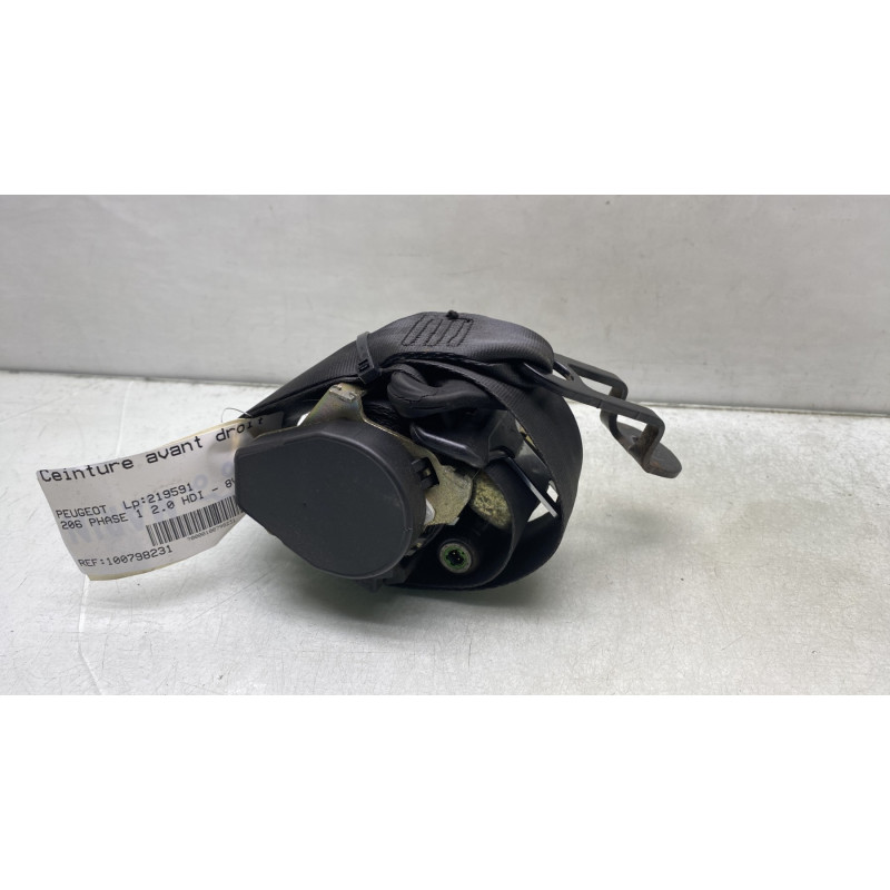 Pretensionneur de ceinture avant droit PEUGEOT 206 Photo n°1