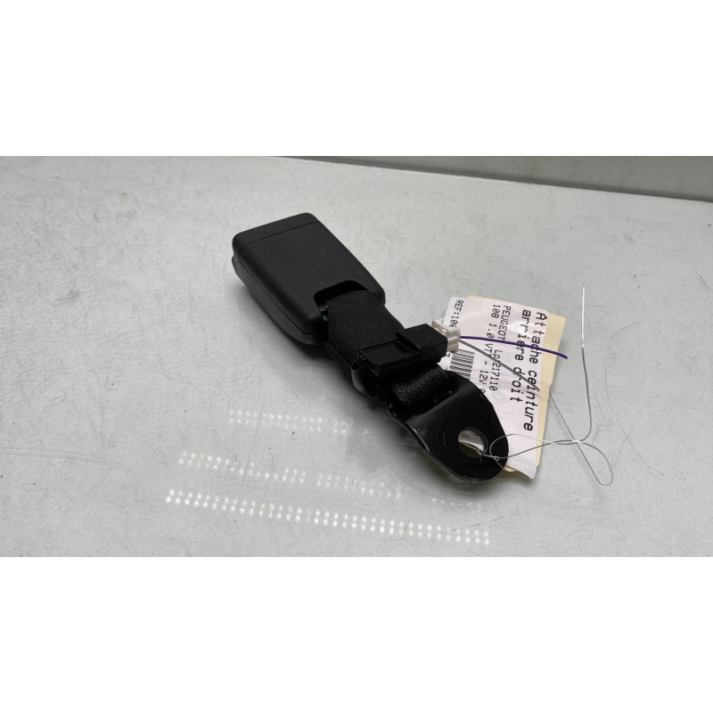 Attache ceinture arriere droit PEUGEOT 108 Photo n°3