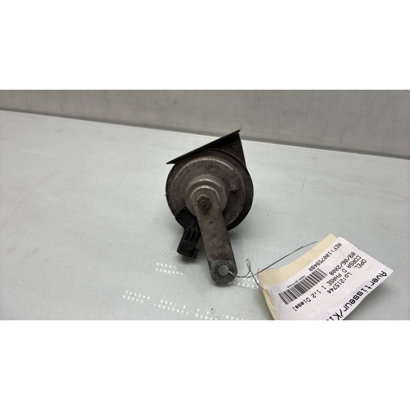 Avertisseur/Klaxon OPEL CORSA D Photo n°3