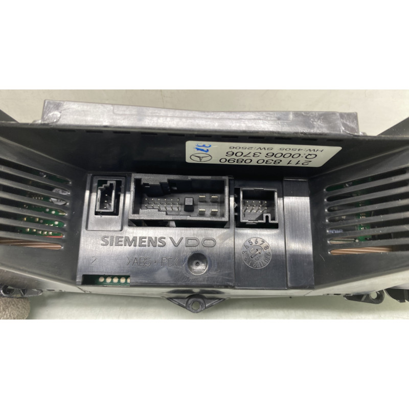 Commande chauffage MERCEDES CLASSE E 211 Photo n°3
