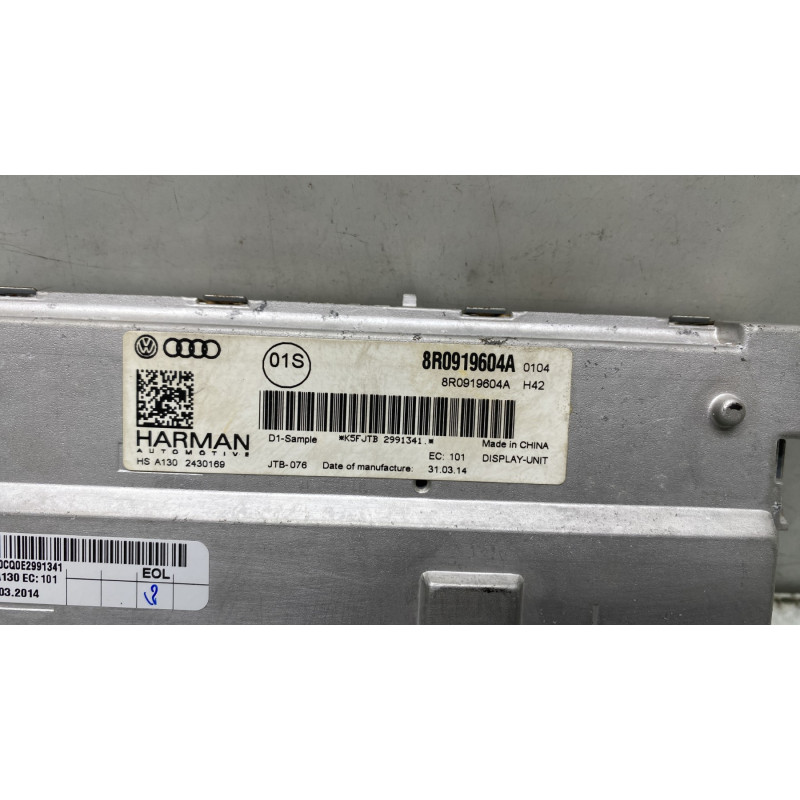 Ecran GPS AUDI Q5 1 Photo n°3