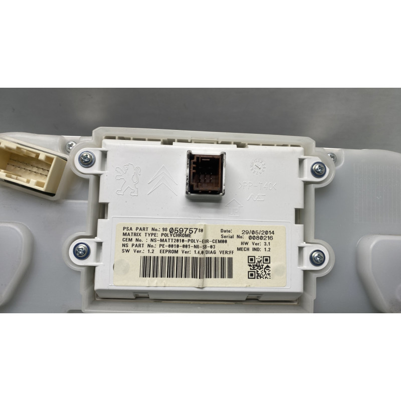 Compteur PEUGEOT 208 1 Photo n°4