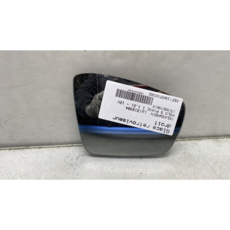 Glace retroviseur droit VOLKSWAGEN POLO 5 Photo n°1
