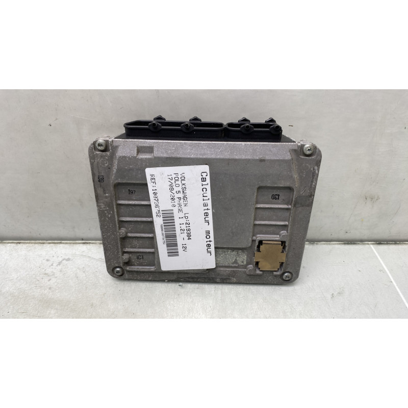 Calculateur moteur VOLKSWAGEN POLO 5 Photo n°4