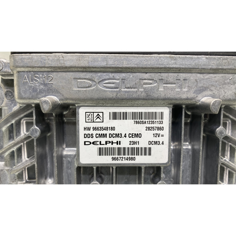 Calculateur moteur CITROEN C5 2 Photo n°2