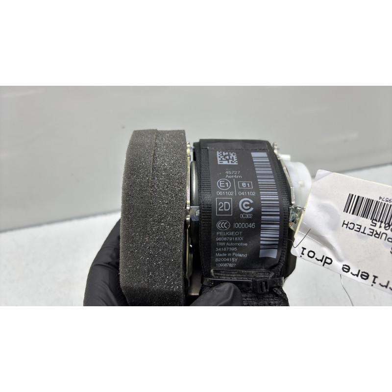 Ceinture arriere droit PEUGEOT 308 2 Photo n°3