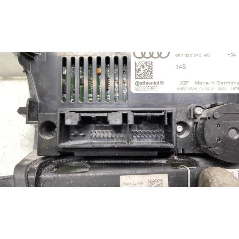 Commande chauffage AUDI Q5 1 Photo n°4