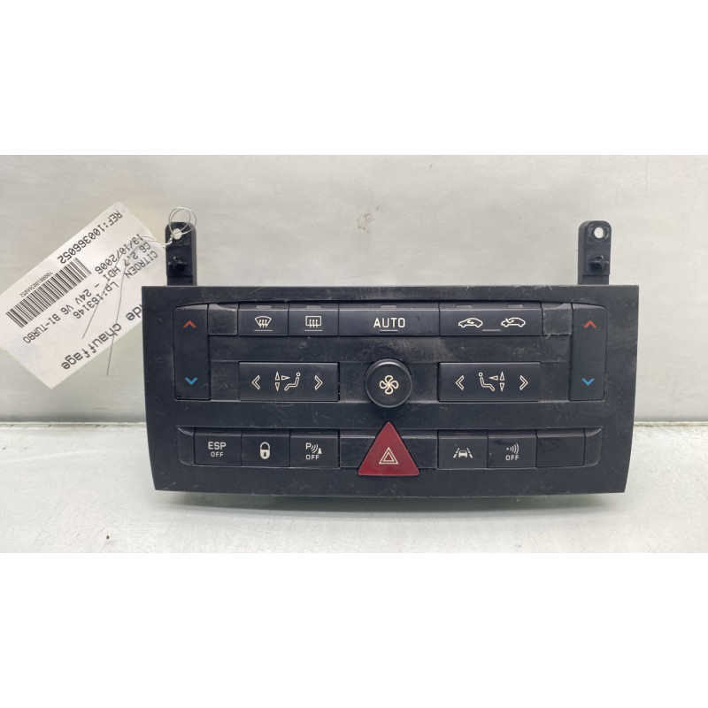 Commande chauffage CITROEN C6 Photo n°1