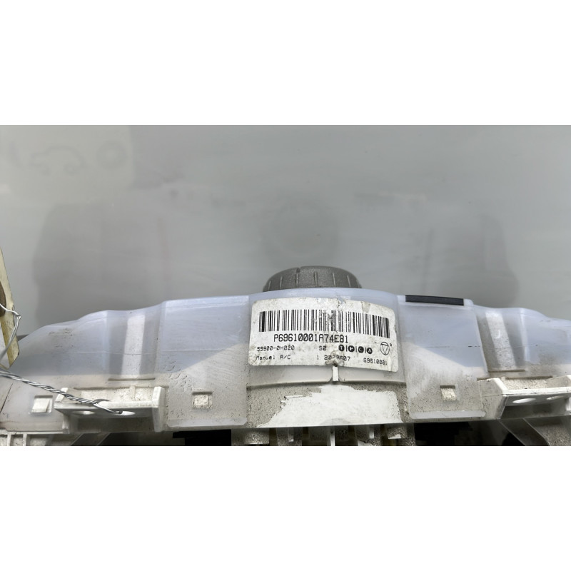 Commande chauffage CITROEN C1 1 Photo n°4