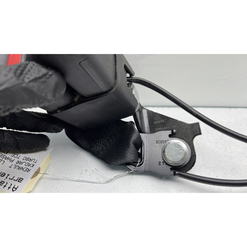 Attache ceinture arriere droit RENAULT KADJAR Photo n°3