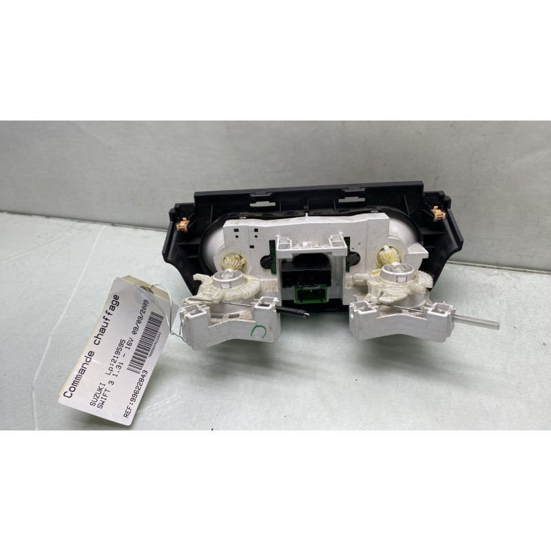 Commande chauffage SUZUKI SWIFT 3 Photo n°2