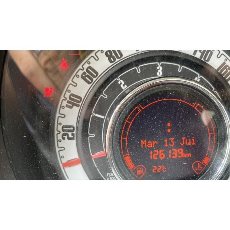 Optique avant secondaire droit (feux)(clignotant) FIAT 500 2 Photo n°12