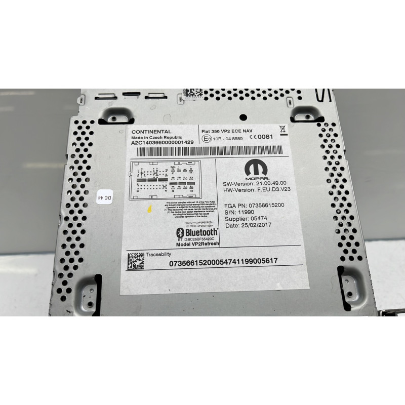 Autoradio d'origine FIAT TIPO 2 Photo n°4