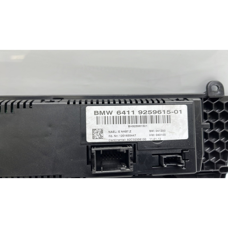 Commande chauffage BMW X3 F25 Photo n°5