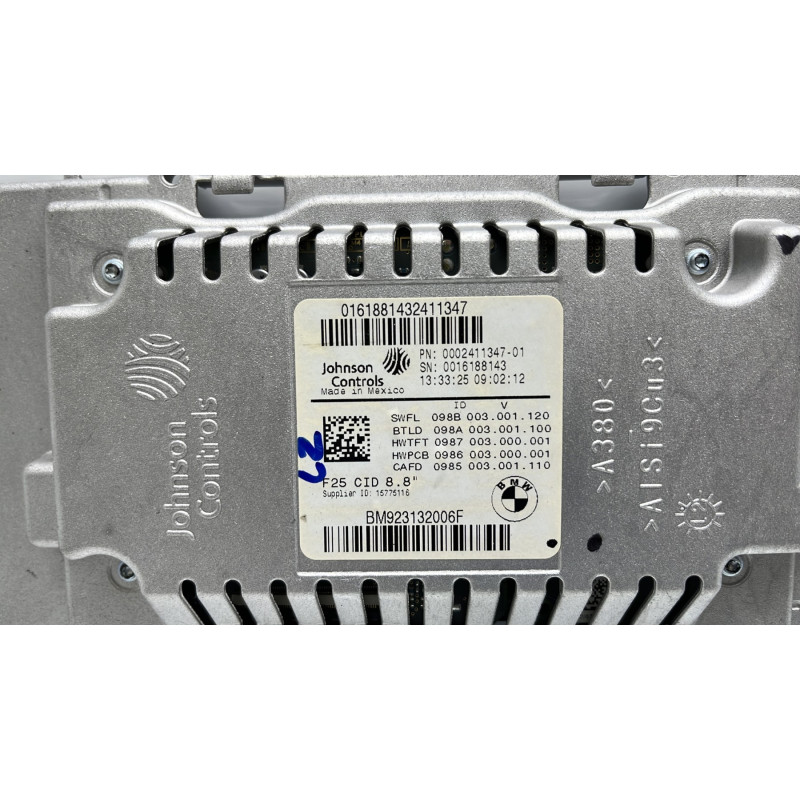 Ecran GPS BMW X3 F25 Photo n°4