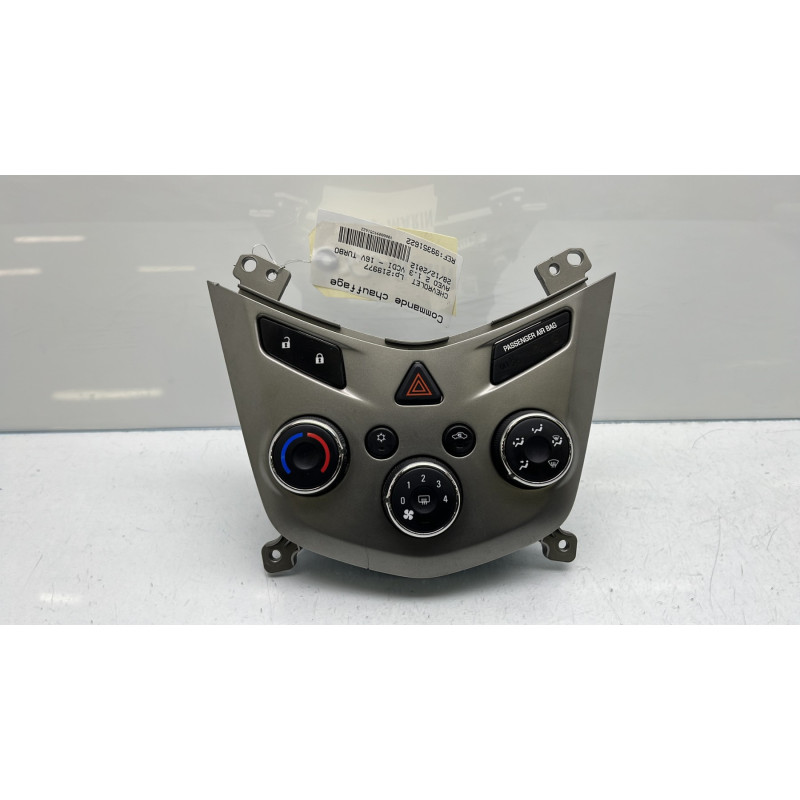 Commande chauffage CHEVROLET AVEO 2 Photo n°1